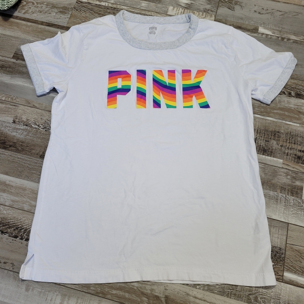 Victoria's Secret Pink T-Shirt Size Medium